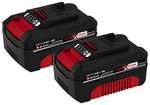 Einhell Power X-Change 18V, 4.0Ah Lithium-Ion Battery Twin Pack - £57.19 Sold & Dispatched By Amazon EU