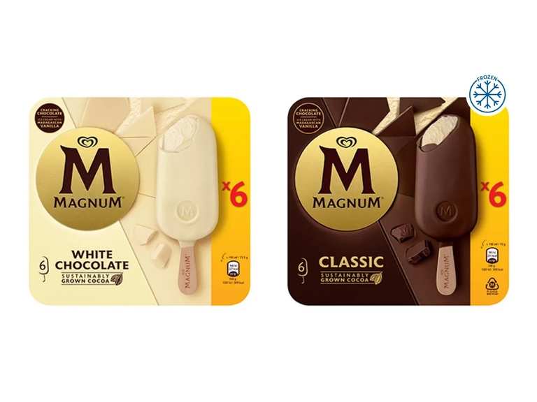 Walls Magnum Classic Sticks Assorted - Lidl Plus Price