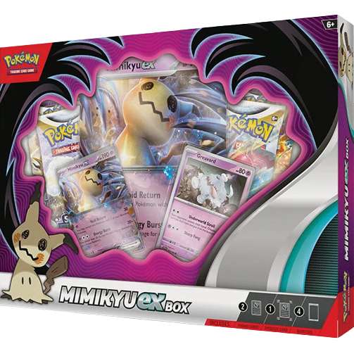 Pokemon Mimikyu EX Collection Box £15.50 + £2.59 delivery @ Chaos Cards