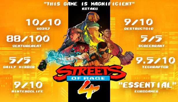 [PC] Streets Of Rage 4 + Mr. X Nightmare DLC - £12.72 / Game only - £11.24 / DLC only - £2.89 - PEGI 12 @ Steam