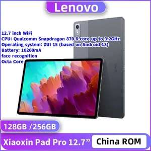 Lenovo XiaoXin Pad Pro 12.7" WiFi Snapdragon 870 LCD Screen 144Hz 8GB 128GB 10200mAh Android 13 Tablet w/code sold Factory Direct Collected