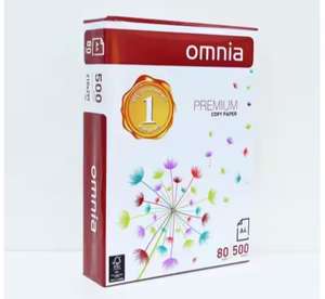 3 x Omnia A4 Printer Paper 80 gsm Matt White 500 Sheets