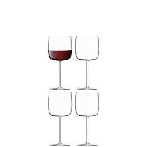 LSA Borough Wine Glass BG13 450ml, Clear, Set of 4, Dishwasher Safe - £9.07, Like New @ Amazon Warehouse