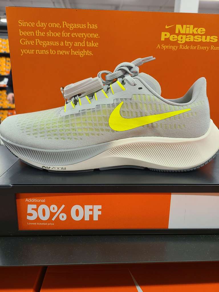 Nike Air Zoom Pegasus 37 £37.48 at Nike Outlet in o2 Arena North Greenwich