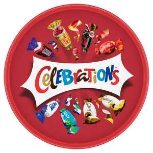 Celebrations / Quality Street / Cadbury Heroes / Cadbury Roses Sharing Tubs (550g / 600g) (Nectar Price)