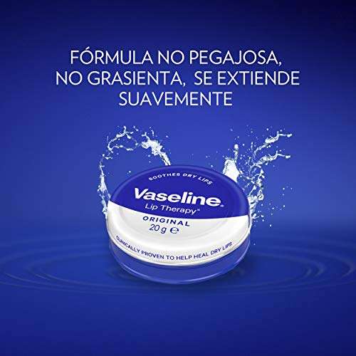 Vaseline Lip Therapy Original Tin 20g Original - 89p @ Amazon