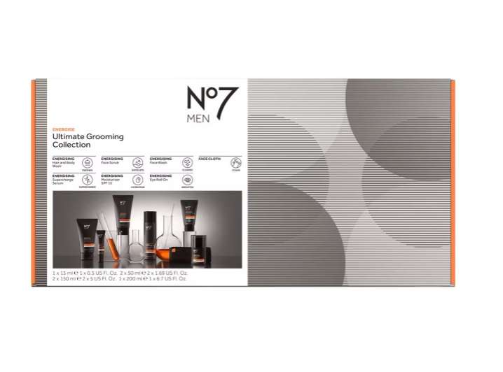 No7 Men Ultimate Grooming Collection now £22.00 with Free click and collect from Boots