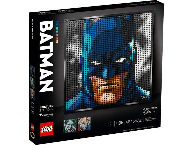 LEGO Art Jim Lee Batman Collection Poster Set 31205 £78.75 with free click and collect at George/Asda