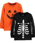 Simple Joys by Carter's Baby Boys' Halloween Long-Sleeve Tees, Pack of 2 age 3 months-9 months £2.72-£3.33