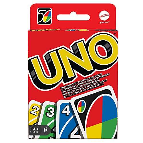 UNO - Classic Colour & Number Matching Card Game - £4.99 @ Amazon