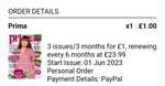 3 Issues for £1 @ Hearst Publications (subscription service inital offer) cancel anytime or renews at full price