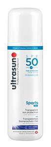Ultrasun SPF50 Sports Gel £18.00 with Subscribe & Save