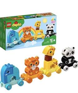 LEGO 10955 DUPLO My First Animal Train with Elephant, Tiger, Panda and Giraffe - £10 @ Amazon
