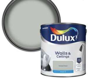 Various Dulux standard emulsion 2.5l - £13 (Free Click & Collect) @ Homebase