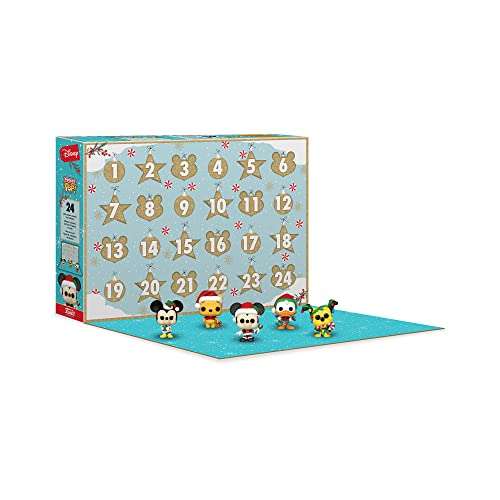 Funko POP Christmas Advent Calendar 2022: Disney Classic With 24 Days of Surprise Pocket POP! Figurine Toys - £18.99 @ Amazon