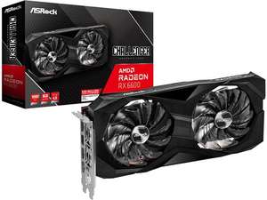 ASRock Radeon RX 6600 Challenger D 8GB GPU £273.99 next day delivered @ CCL
