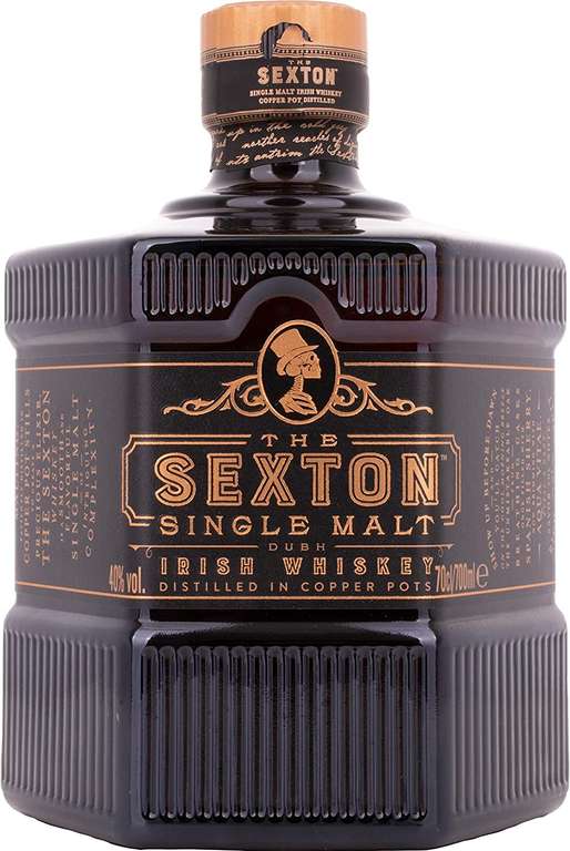 The Sexton Single Malt Irish Whiskey 40% ABV 70cl £22.80 @ Amazon