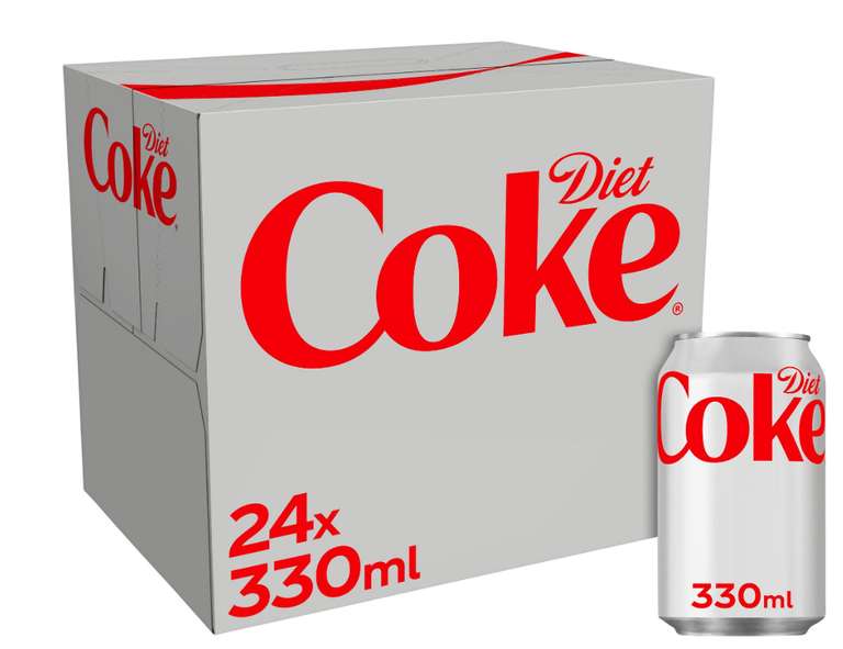 24 cans Diet Coke £8.50 in Booths Chorley