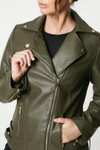 Ladies Faux leather jacket - With Code