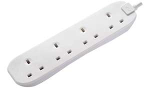 Masterplug 4 Socket 5 Metre Extension Lead - £7.98 + Free click and collect @ Argos