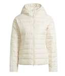 Women's Adidas Originals Hooded Slim Jacket Burgundy / White