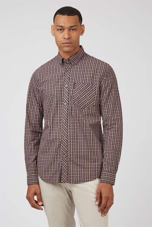 Ben Sherman Signature House Check Shirt £10 + £4.95 delivery (UK Mainland) @ Suit Direct