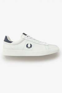 Fred Perry Men’s Spencer Leather Trainers (Sizes 3-12) - £37.50 + Free Delivery @ Fred Perry