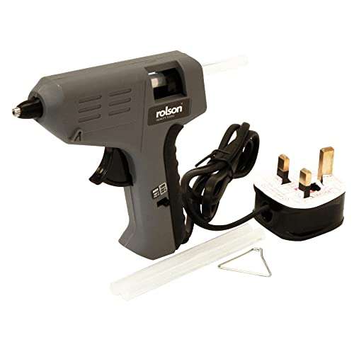 Rolson 70525 240 V Mini Glue Gun - Multi-Colour , Black - £6 @ Amazon