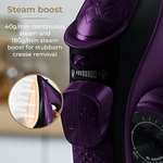 Tower T22008 CeraGlide Cordless Steam Iron with Ceramic Soleplate and Variable Steam Function, Purple - £19.99 @ Amazon