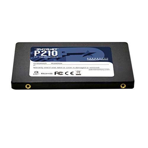 Patriot P210 SATA 3 1TB SSD 2.5 Inch Temporarily out of stock available to order - £47.47 @ Amazon