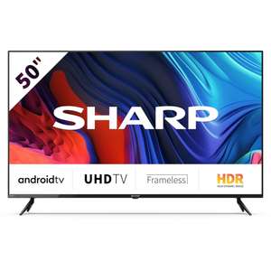 Sharp Sharp 4T-C50FL1KL2AB 50" LED Smart 4K Ultra HD Android TV