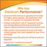 Centrum Performance Multivitamin Tablets, Pack of 60 £9.49 subscribe and save
