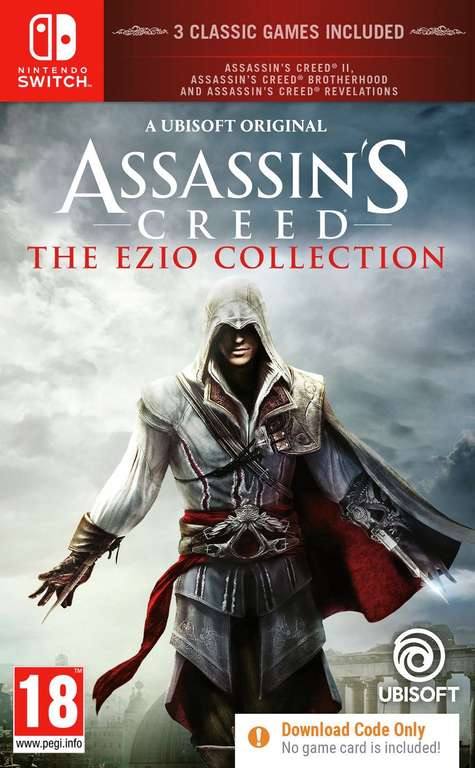 Assassin's Creed: The Ezio Collection Nintendo Switch Code In Box - Free C&C