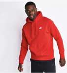 Men’s Nike Club Hoodies in Black,White or Red £33.99 with code + free FLX delivery (free to join) @ Footlocker