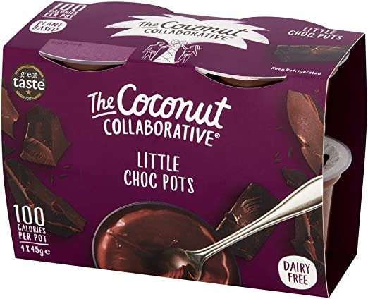 Choc Pots The Coconut Collab 4x 45g - 10p instore at Sainsbury's, Shirley