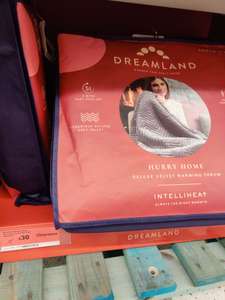 Dreamland Deluxe Large heated throw 160x120cm (Wandsworth)