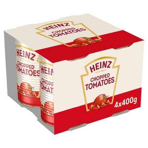 Heinz Chopped Tomatoes 4 x 400g