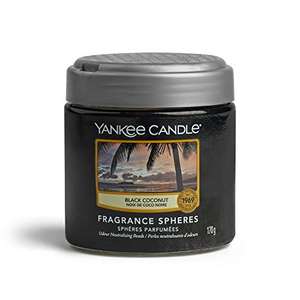 Yankee Candle Fragrance Spheres Air Freshener, Black Coconut, 7.4 cm x 8 cm