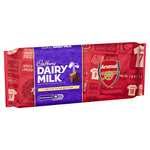 Cadbury Dairy Milk Arsenal Football Club Chocolate Bar, 360g £2.78 (Select Locations / Min Spend Applies) @ Amazon Fresh