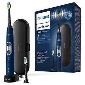 Philips Sonicare Built-in Pressure Sensor Sonic Electric Toothbrush HX6871/47 Navy Blue
