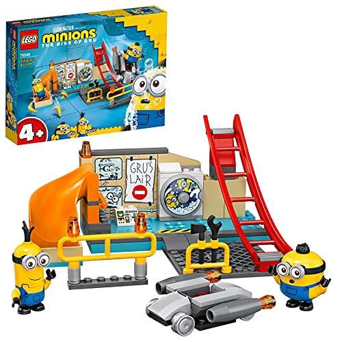 Lego Minions In Gru S Lab With Otto And Kevin Minion Figures 14 10 With Prime Amazon Hotukdeals