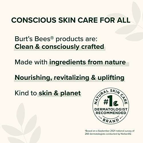 Burt's Bees Essential Gift Set, Lip Balm, Hand Salve, Body Lotion, Foot Cream & Face Cleanser
