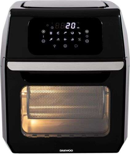Daewoo SDA1551 12L Digital Rotisserie Air Fryer Oven 1800W with code sold by distinctive_trading (UK Mainland)