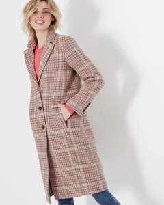 Joules Womens 215999 Wool Coat - Wyke Check £53.05 with code delivered @ Joulesoutlet eBay