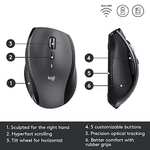Logitech M705 Marathon Wireless Mouse, 2.4 GHz USB Unifying Receiver, 1000 DPI, 5-Programmable Buttons, 3-Year Battery - £29.99 @ Amazon