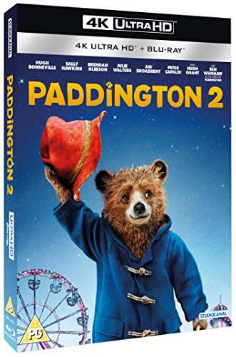 Paddington 2: 4K HDR + Blu-Ray Dolby Atmos £7.18 @ Amazon