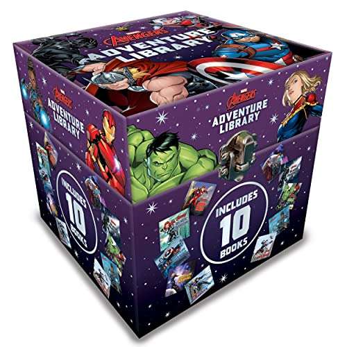 Marvel Avengers: Adventure Library Book Set (10 Super Stories) - £8 @ Amazon