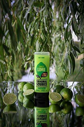 Original Source Zingy Lime Shower Gel, 6x250ml £5.40 / £5.13 Sub and Save @ Amazon