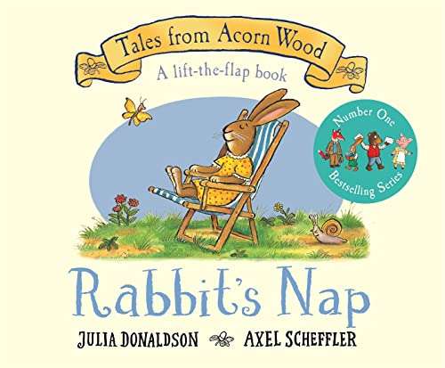 Rabbit's Nap: A Lift-the-flap Book board book (Tales From Acorn Wood, 4) £3.50 @ Amazon