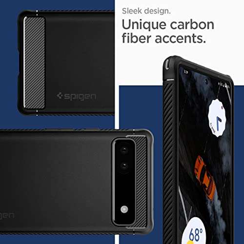 Spigen Rugged Armour Case - Pixel 6a Phone case- Sold by Spigen EU FBA